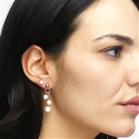 Orecchini Boccadamo Donna in Argento Perla GOR015D - GOR015D